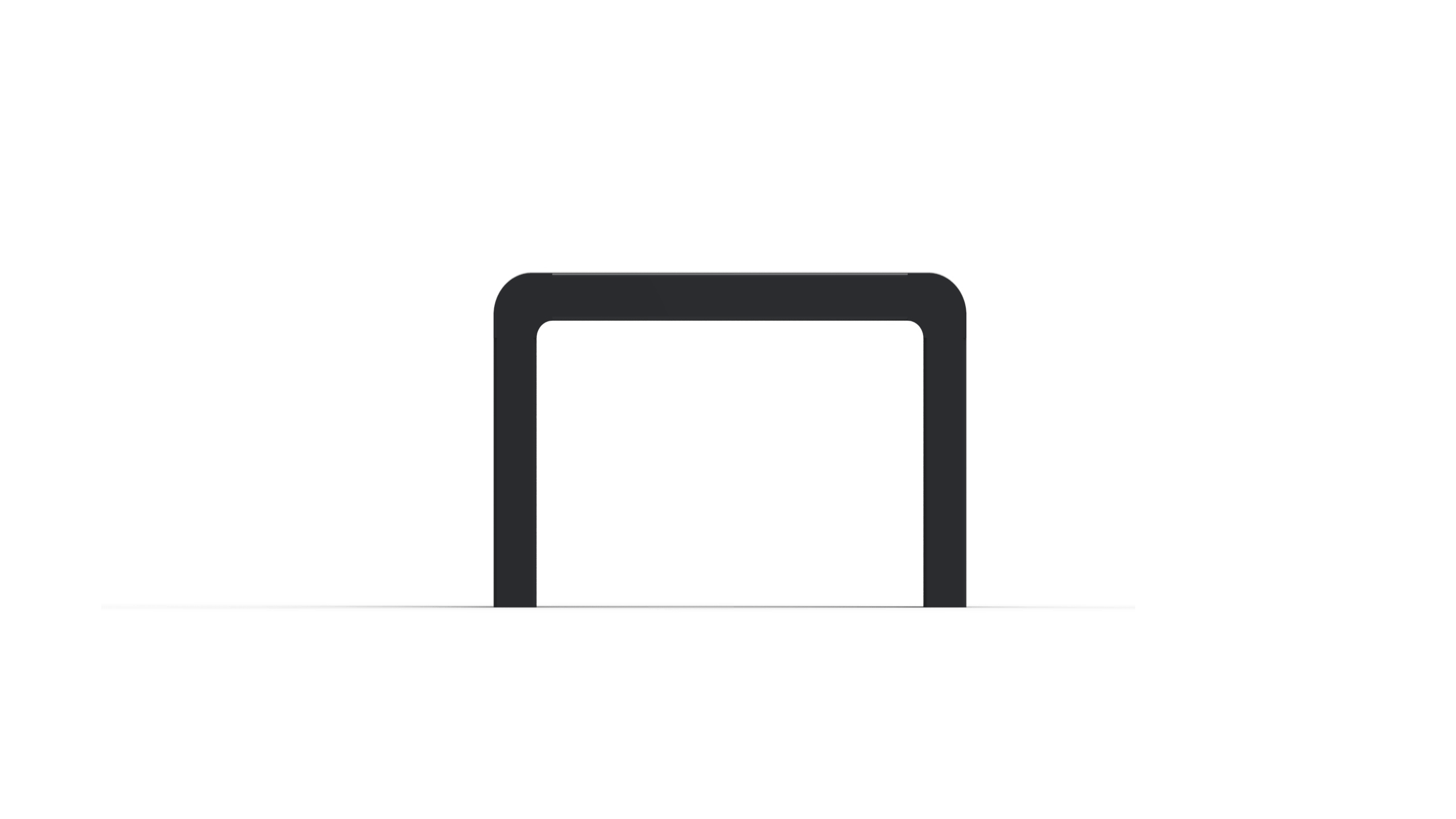 counter viww of autdoor chair from carbon steel