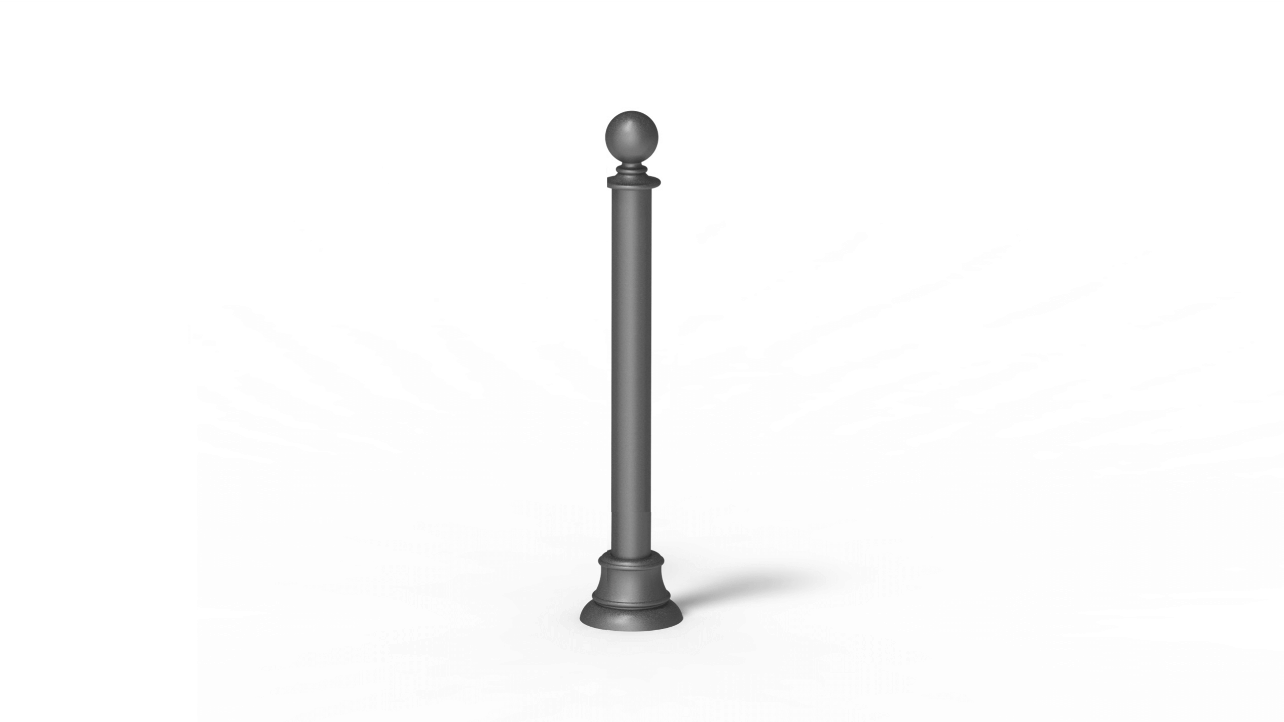bollard from steel