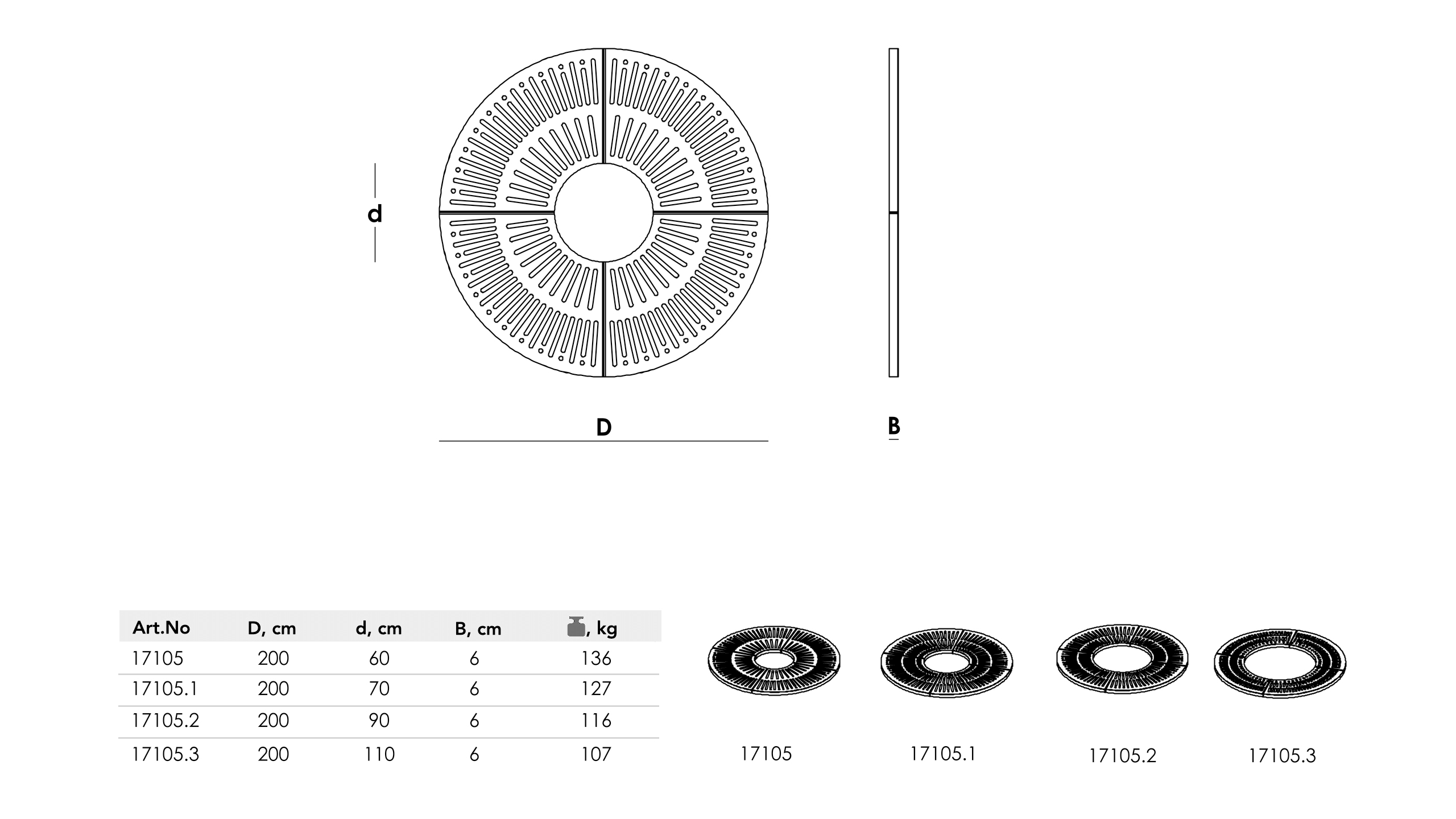 steel root protectors dimensions