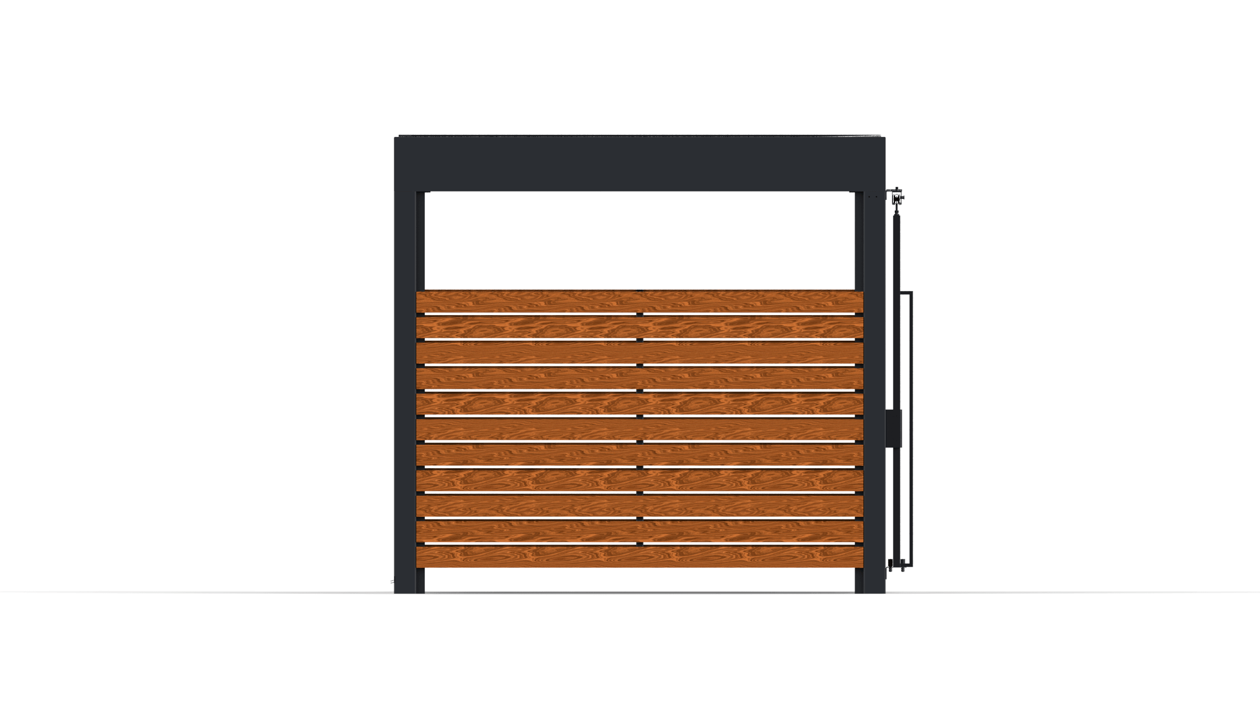 trash container shelter