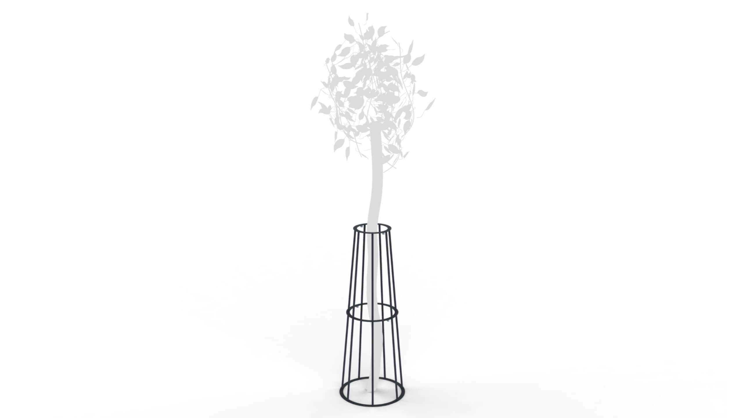 Tree covers with tree silhouette