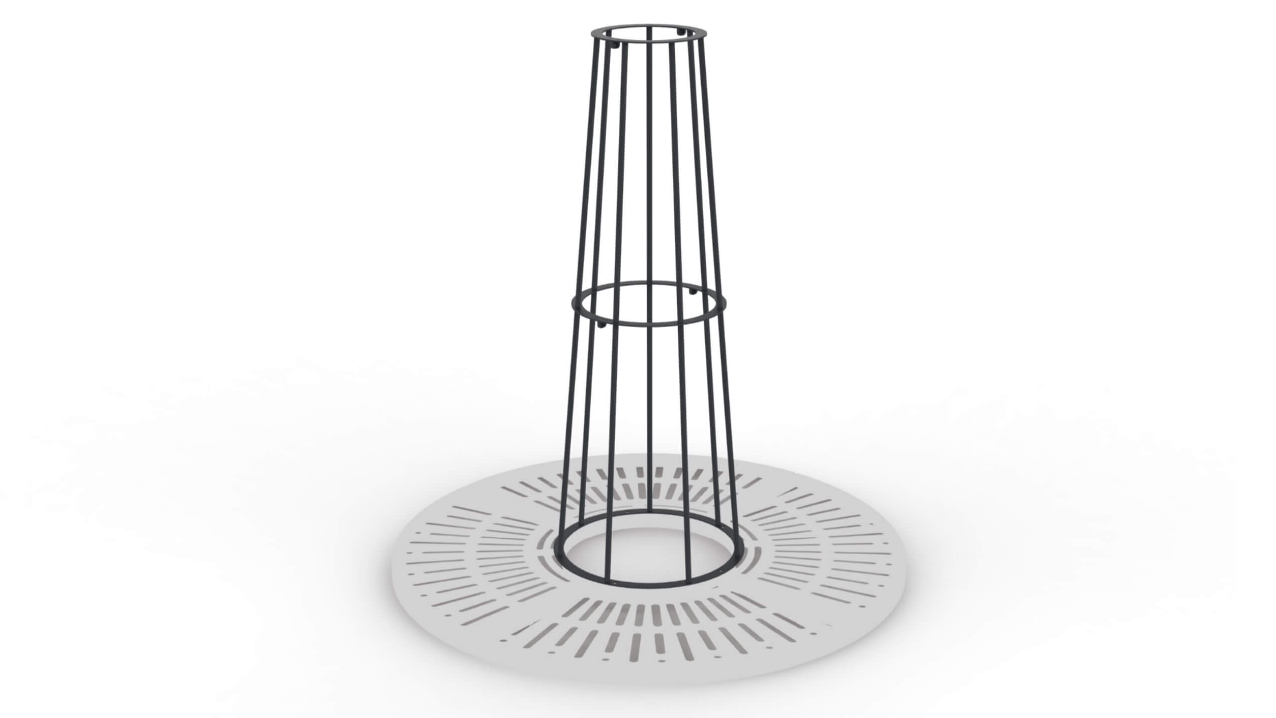 Tree protector from steel